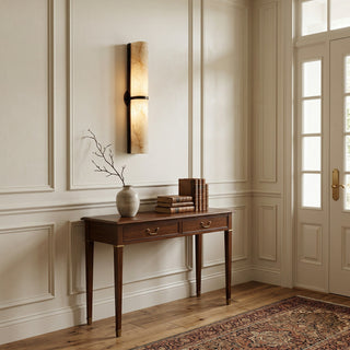 Viraenella Applique murale cylindrique en albâtre