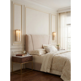 Viraenella Applique murale cylindrique en albâtre