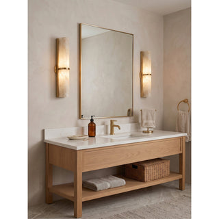 Viraenella Applique murale cylindrique en albâtre