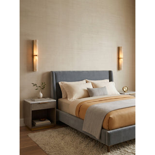 Viraenella Applique murale cylindrique en albâtre