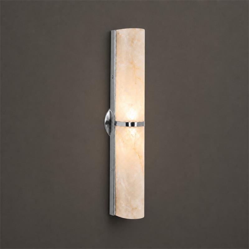 Viraenella Applique murale cylindrique en albâtre
