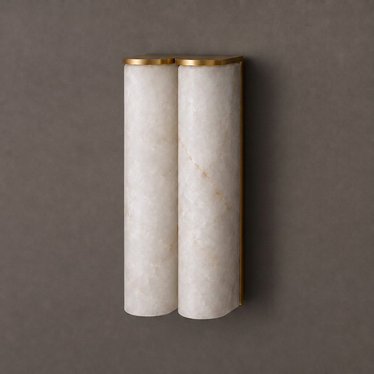 Viraenella Applique murale cylindrique en albâtre