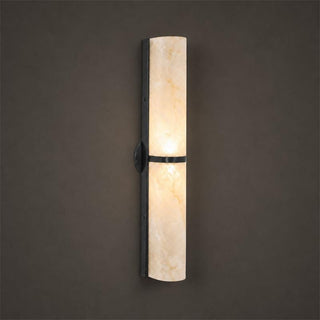 Viraenella Applique murale cylindrique en albâtre