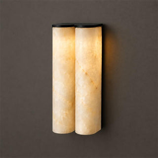 Viraenella Applique murale cylindrique en albâtre