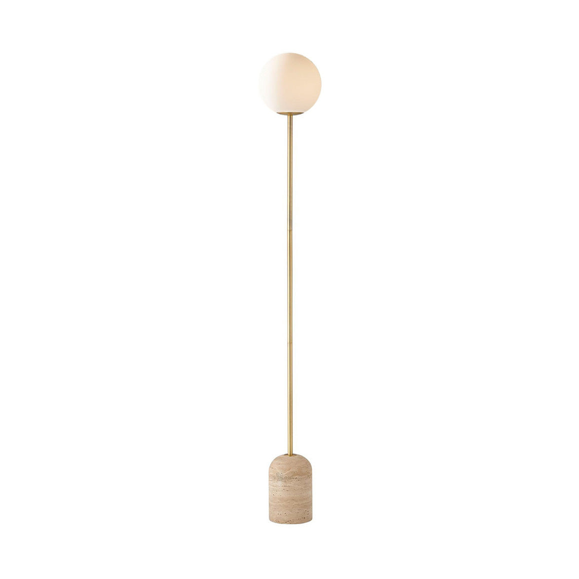 Valoia Lampadaire en Travertin