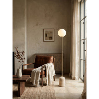 Valoia Lampadaire en Travertin