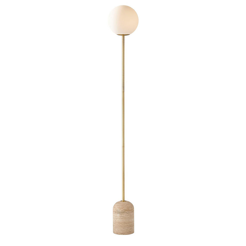 Valoia Lampadaire en Travertin