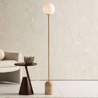 Valoia Lampadaire en Travertin