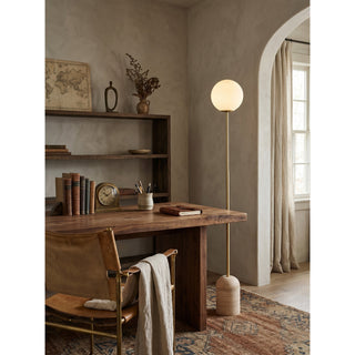 Valoia Lampadaire en Travertin
