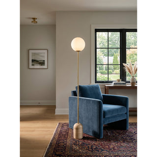 Valoia Lampadaire en Travertin