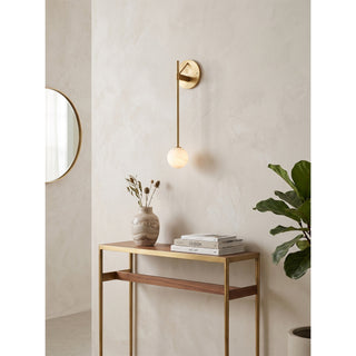 Calorine Applique murale linéaire en albâtre