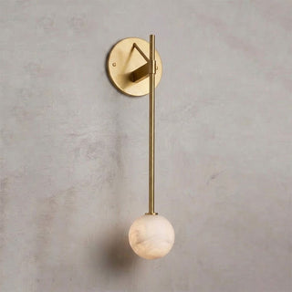Calorine Applique murale linéaire en albâtre