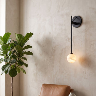 Calorine Applique murale linéaire en albâtre