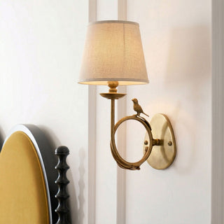 Orvienne Applique Murale en Tissu Bird
