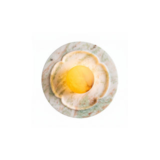 Soroaria Applique murale florale en marbre
