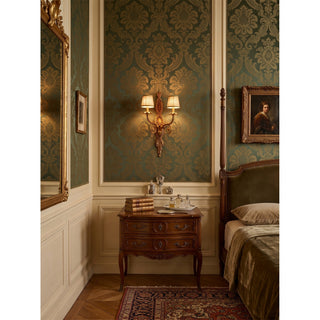 Regals Applique murale baroque à deux lumières