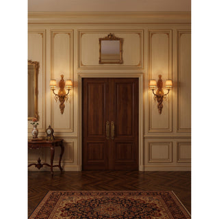 Regals Applique murale baroque à deux lumières