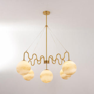 Eirinissa Lustre en Verre Équilibré