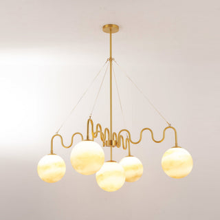 Eirinissa Lustre en Verre Équilibré