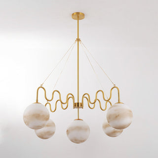 Eirinissa Lustre en Verre Équilibré