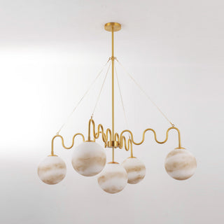 Eirinissa Lustre en Verre Équilibré