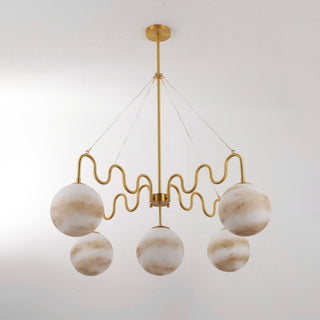 Eirinissa Lustre en Verre Équilibré
