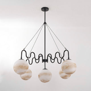 Eirinissa Lustre en Verre Équilibré