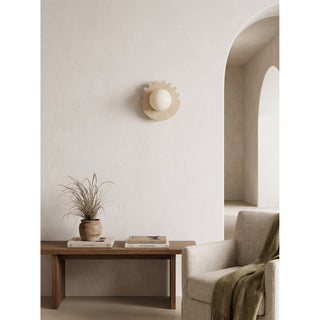 Rivaneria Applique murale en marbre et travertin
