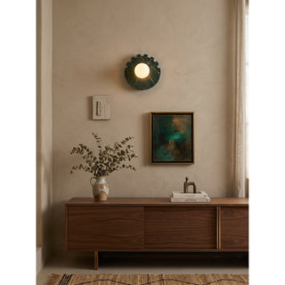 Rivaneria Applique murale en marbre et travertin