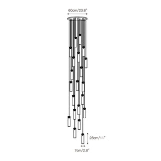 Eiralena Lustre en Albâtre Cascad
