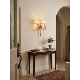 Veliiella Applique murale paon en cristal