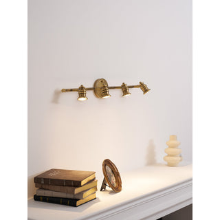 Corten Applique Murale en Laiton