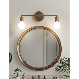 Karma Applique Murale en Laiton Double