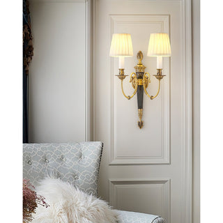 Victoria Applique murale double en tissu