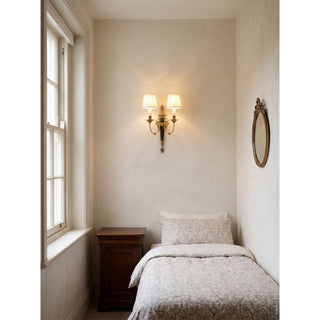 Victoria Applique murale double en tissu