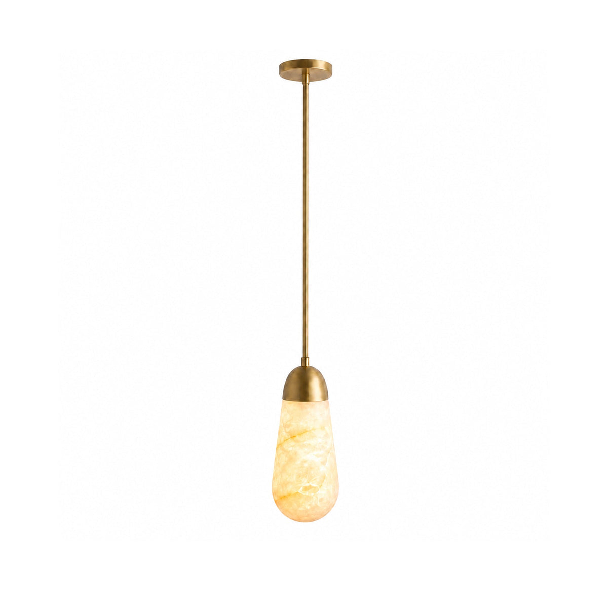 Norenelia Suspension goutte en albâtre