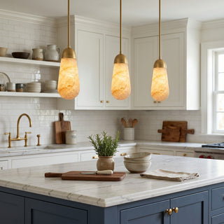 Norenelia Suspension goutte en albâtre