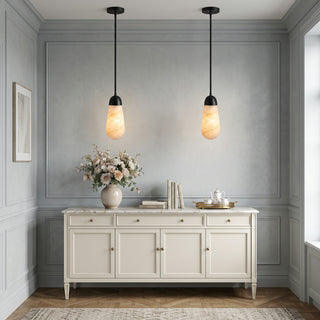 Norenelia Suspension goutte en albâtre