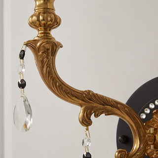 Soririra Applique murale en cristal et tissu