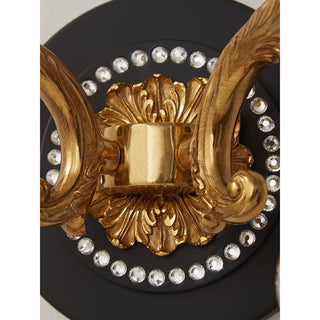 Soririra Applique murale en cristal et tissu