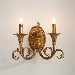 Mirarielle Applique murale chandelier en laiton