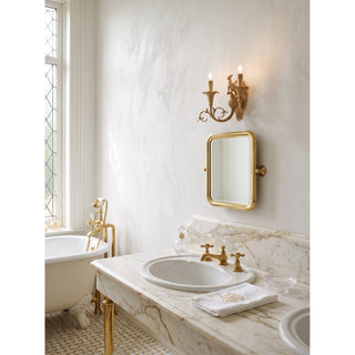 Mirarielle Applique murale chandelier en laiton