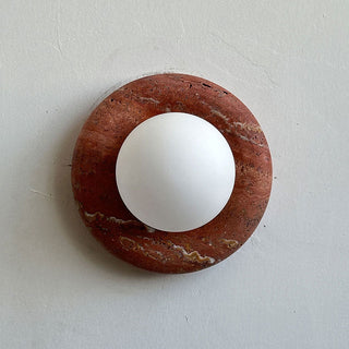 Aveneine Applique murale en marbre et travertin