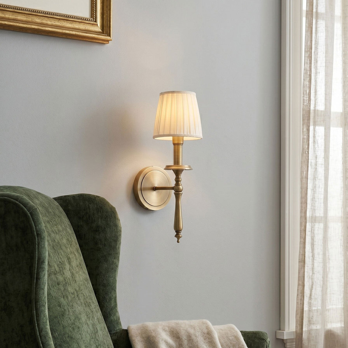 Oriisine Applique Murale en Laiton