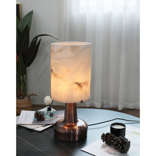 Orvex Lampe de Table en Albâtre