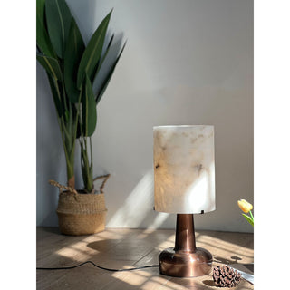 Orvex Lampe de Table en Albâtre