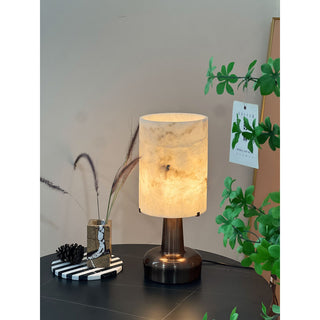 Orvex Lampe de Table en Albâtre