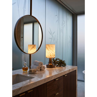 Orvex Lampe de Table en Albâtre