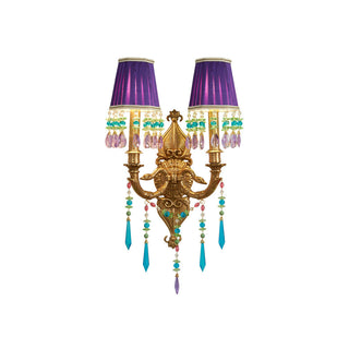 Renerella Applique murale paon en cristal