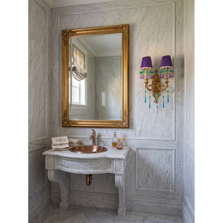 Renerella Applique murale paon en cristal